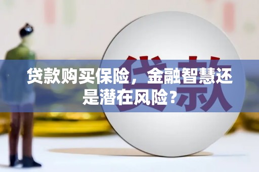 太和贷款购买保险，金融智慧还是潜在风险？