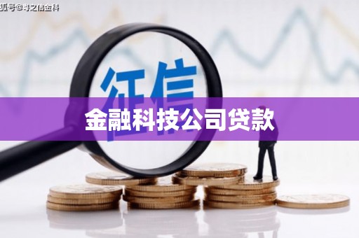 太和金融科技公司贷款