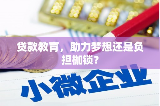 太和贷款教育，助力梦想还是负担枷锁？