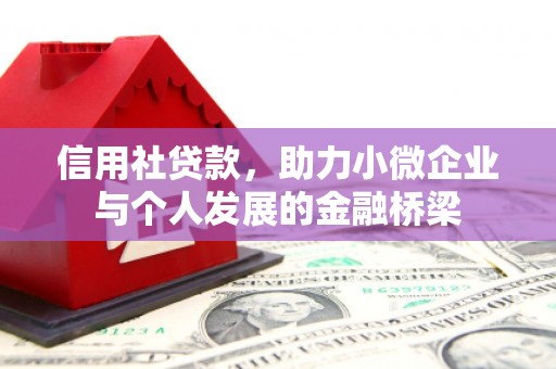 太和信用社贷款，助力小微企业与个人发展的金融桥梁