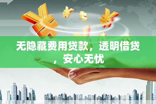 太和无隐藏费用贷款，透明借贷，安心无忧