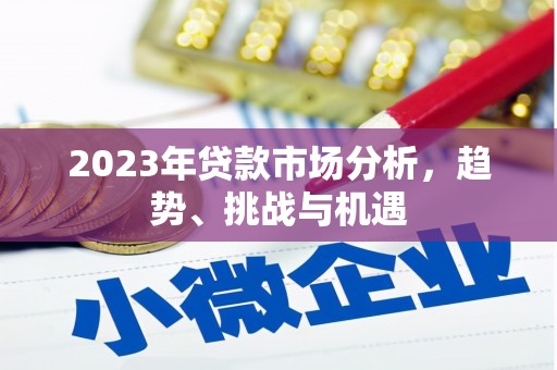 太和2023年贷款市场分析，趋势、挑战与机遇