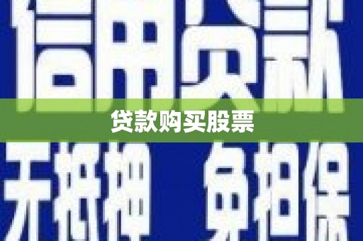 太和贷款购买股票