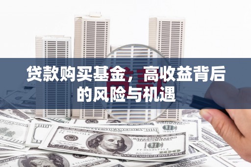 太和贷款购买基金，高收益背后的风险与机遇