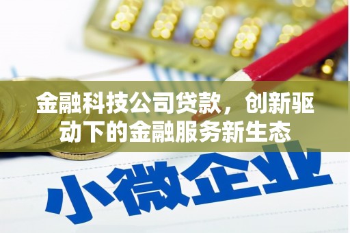 太和金融科技公司贷款，创新驱动下的金融服务新生态