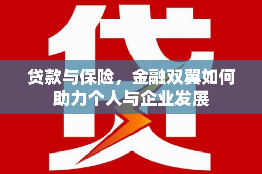 太和贷款与保险，金融双翼如何助力个人与企业发展
