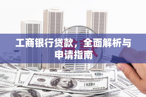 太和工商银行贷款，全面解析与申请指南