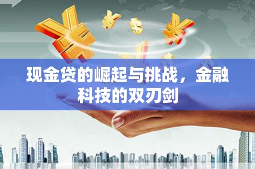 太和现金贷的崛起与挑战，金融科技的双刃剑