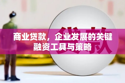 太和商业贷款，企业发展的关键融资工具与策略