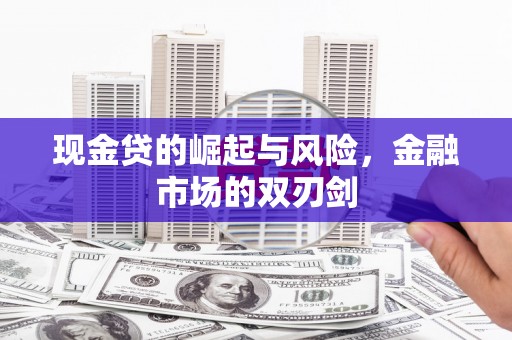 太和现金贷的崛起与风险，金融市场的双刃剑