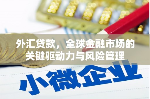 太和外汇贷款，全球金融市场的关键驱动力与风险管理