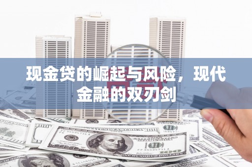 太和现金贷的崛起与风险，现代金融的双刃剑