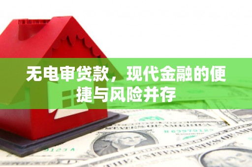 太和无电审贷款，现代金融的便捷与风险并存