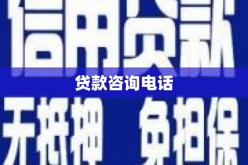太和贷款咨询电话