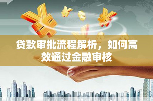 太和贷款审批流程解析，如何高效通过金融审核