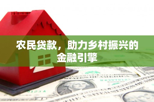 太和农民贷款，助力乡村振兴的金融引擎