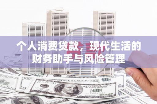 太和个人消费贷款，现代生活的财务助手与风险管理