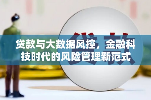 太和贷款与大数据风控，金融科技时代的风险管理新范式