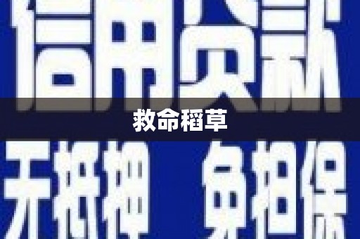 太和救命稻草