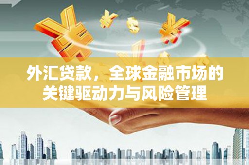 太和外汇贷款，全球金融市场的关键驱动力与风险管理