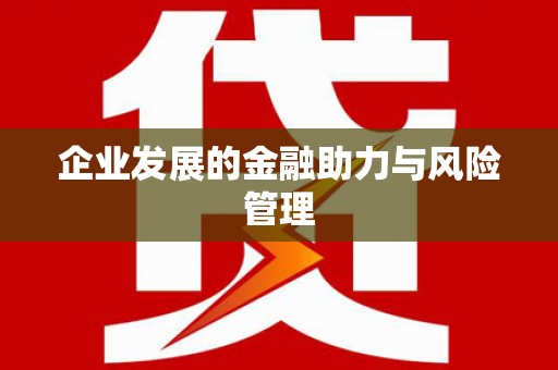 太和企业发展的金融助力与风险管理