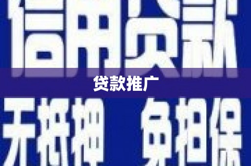 太和贷款推广