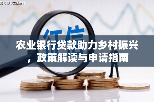 太和农业银行贷款助力乡村振兴，政策解读与申请指南