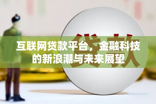 太和互联网贷款平台，金融科技的新浪潮与未来展望