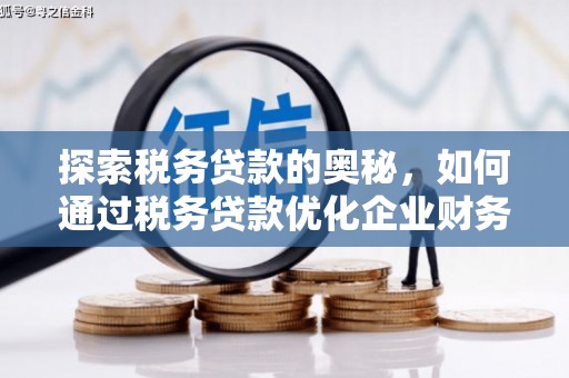太和探索税务贷款的奥秘，如何通过税务贷款优化企业财务