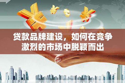 太和贷款品牌建设，如何在竞争激烈的市场中脱颖而出