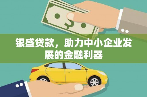 太和银盛贷款，助力中小企业发展的金融利器