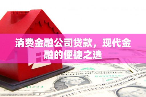 太和消费金融公司贷款，现代金融的便捷之选