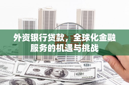 太和外资银行贷款，全球化金融服务的机遇与挑战
