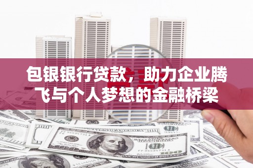 太和包银银行贷款，助力企业腾飞与个人梦想的金融桥梁