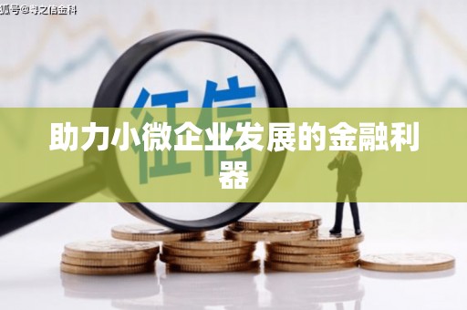 太和助力小微企业发展的金融利器