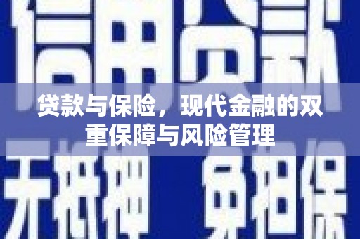 太和贷款与保险，现代金融的双重保障与风险管理