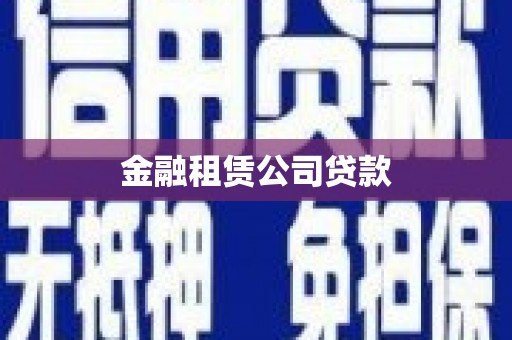 太和金融租赁公司贷款