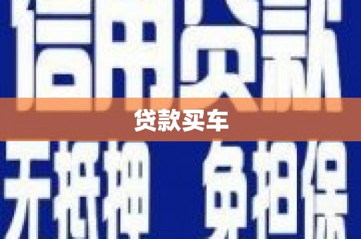 太和贷款买车