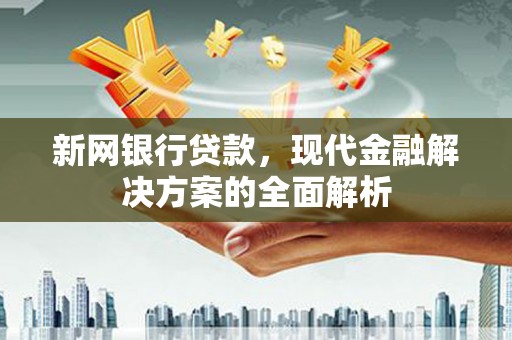太和新网银行贷款，现代金融解决方案的全面解析