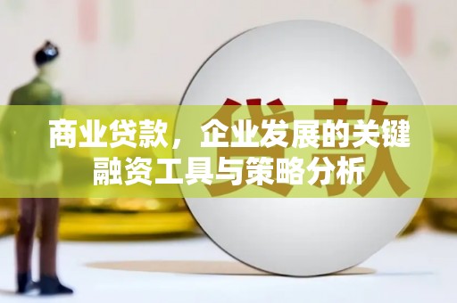 太和商业贷款，企业发展的关键融资工具与策略分析