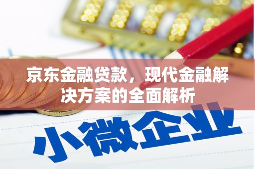 太和京东金融贷款，现代金融解决方案的全面解析