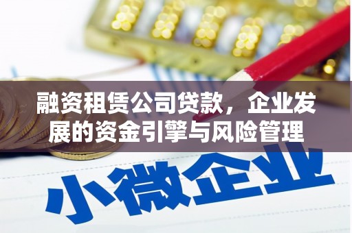 太和融资租赁公司贷款，企业发展的资金引擎与风险管理
