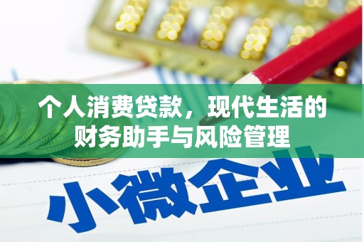 太和个人消费贷款，现代生活的财务助手与风险管理