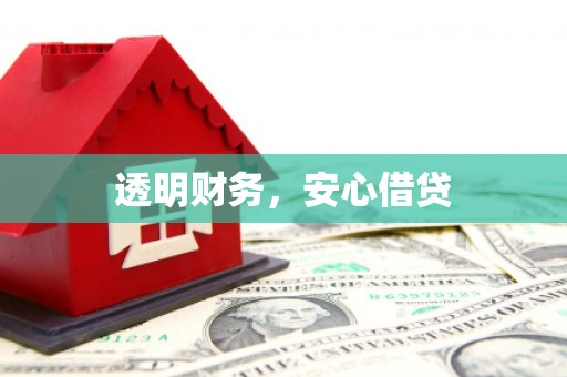 太和透明财务，安心借贷
