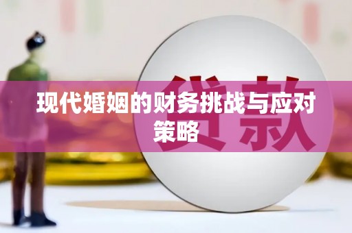 太和现代婚姻的财务挑战与应对策略