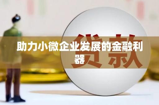 太和助力小微企业发展的金融利器